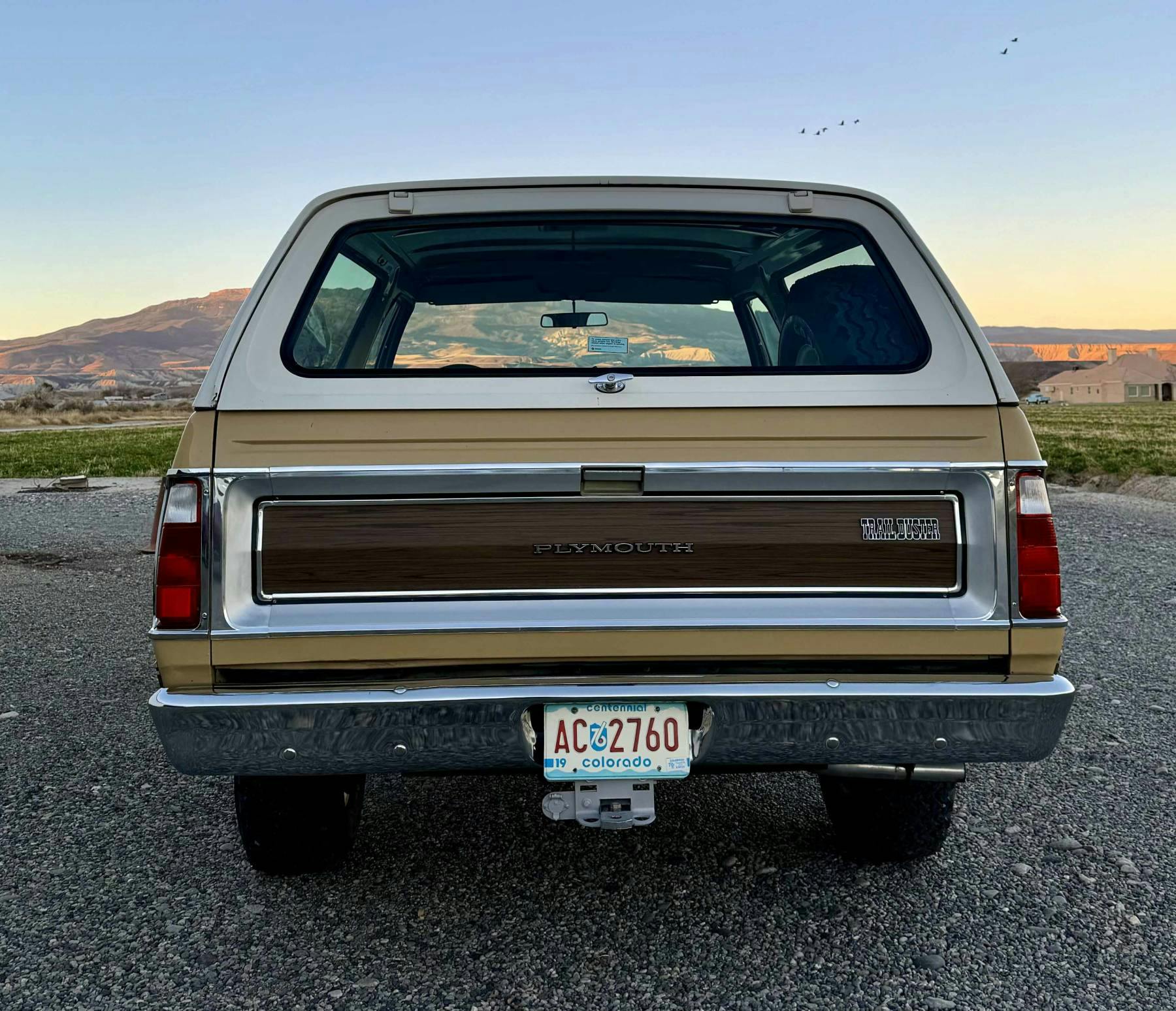 1976 Plymouth Trail Duster rear