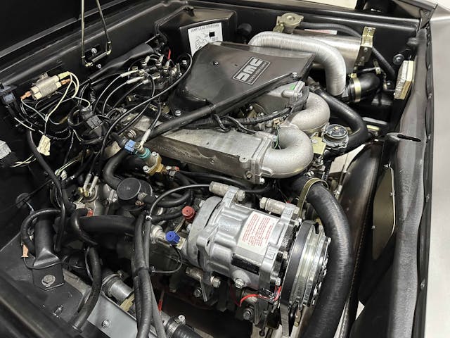 Johnny Carson 1981 DeLorean DMC-12 engine