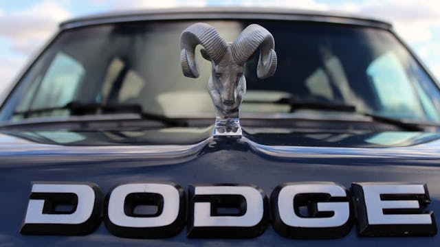 dodge ramcharger ram hood ornament