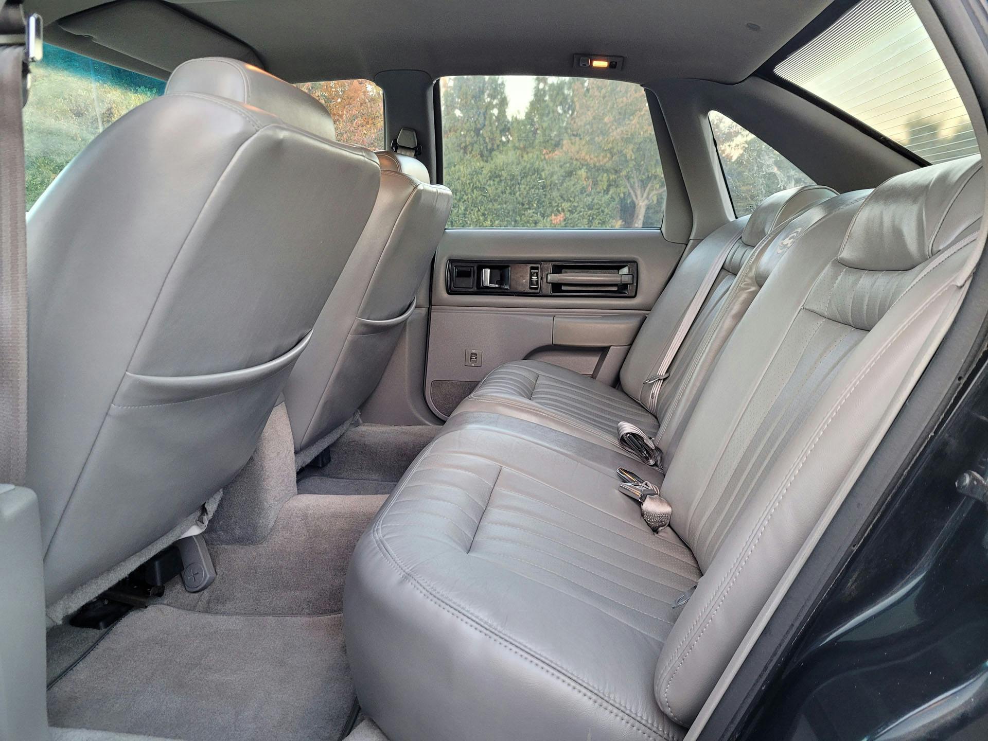 1995 Chevrolet Impala SS Lingenfelter interior rear seats