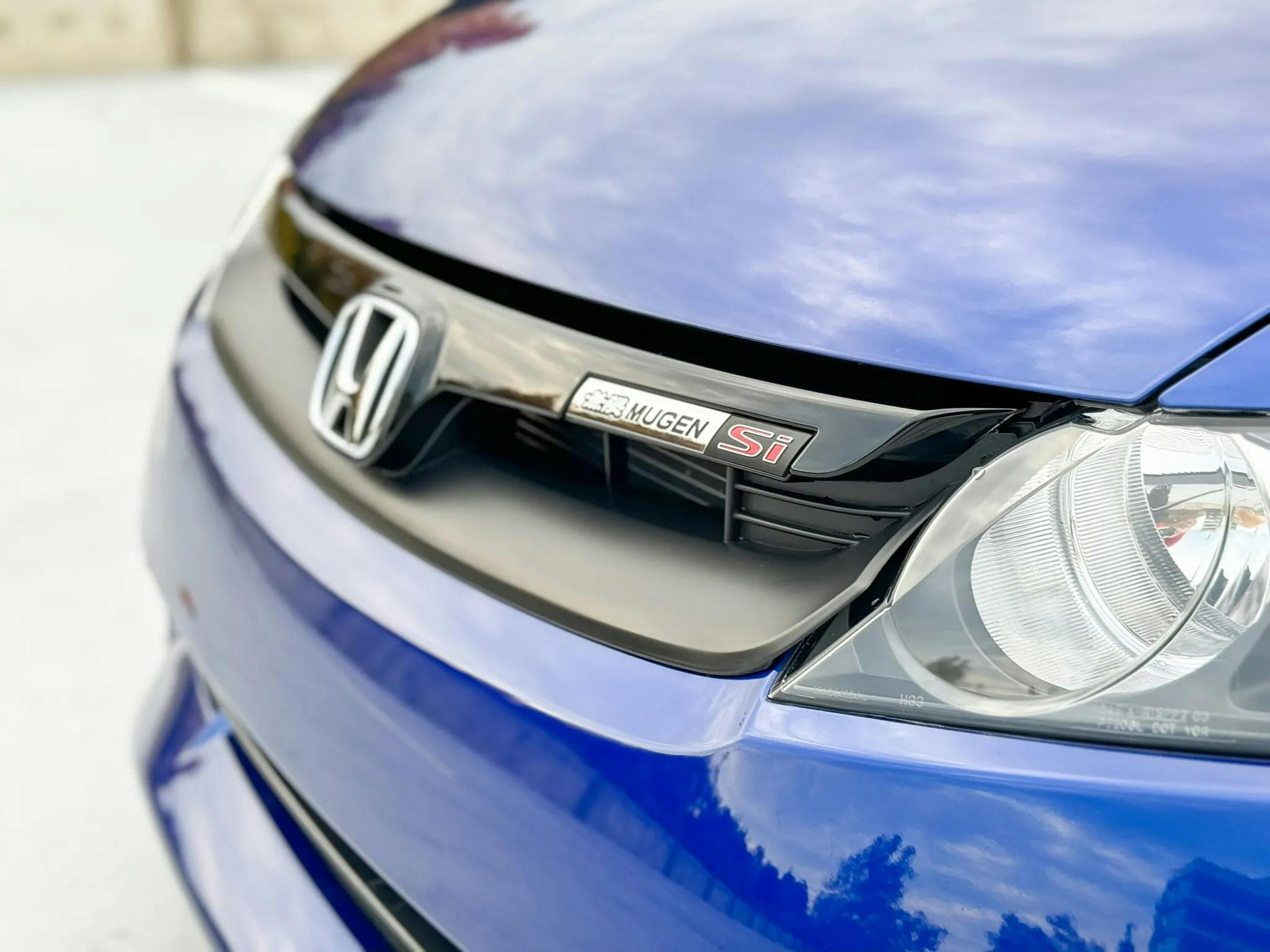 2008 Honda Civic Mugen Si grille detail