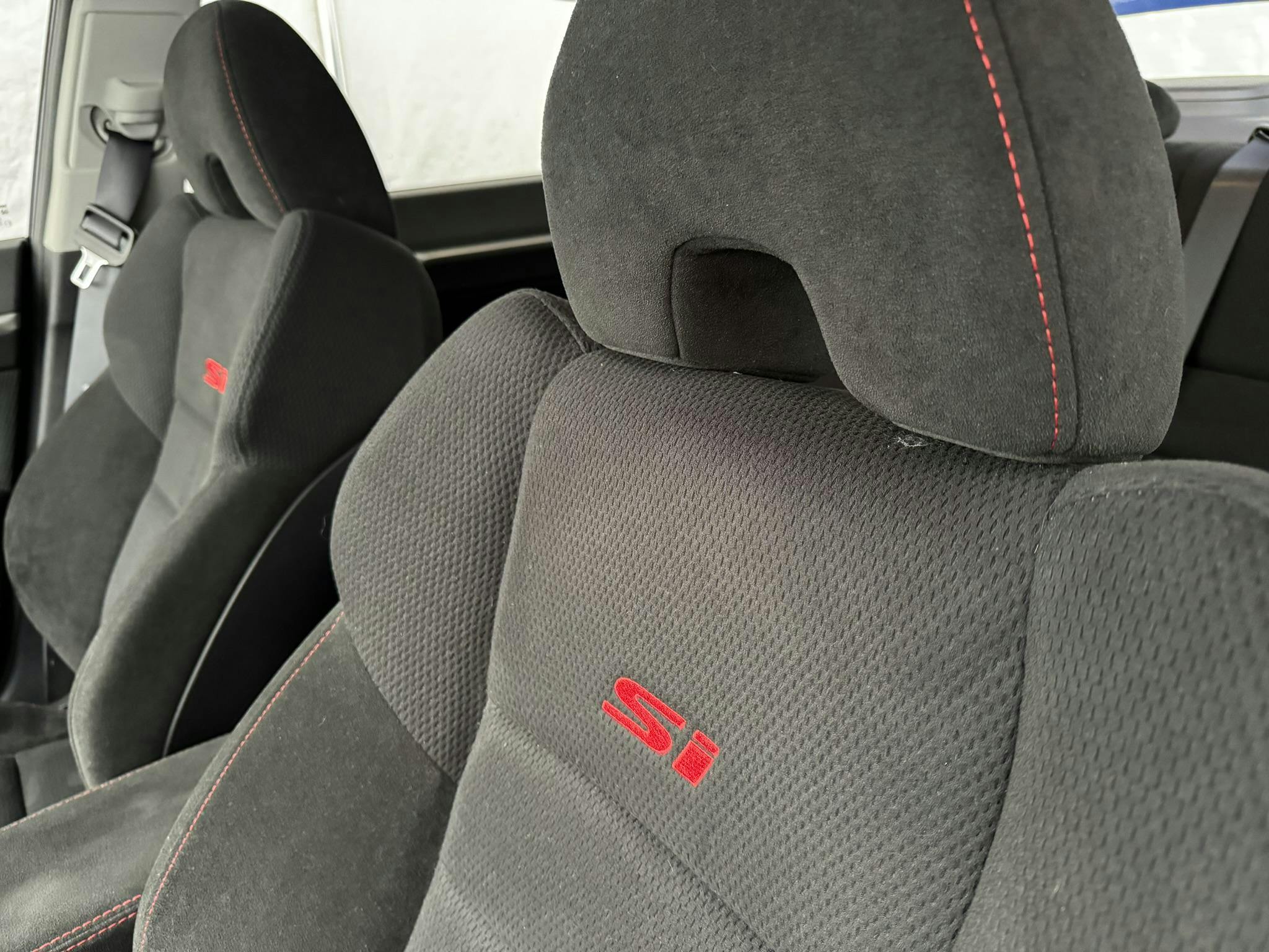 2008 Honda Civic Mugen Si seat detail