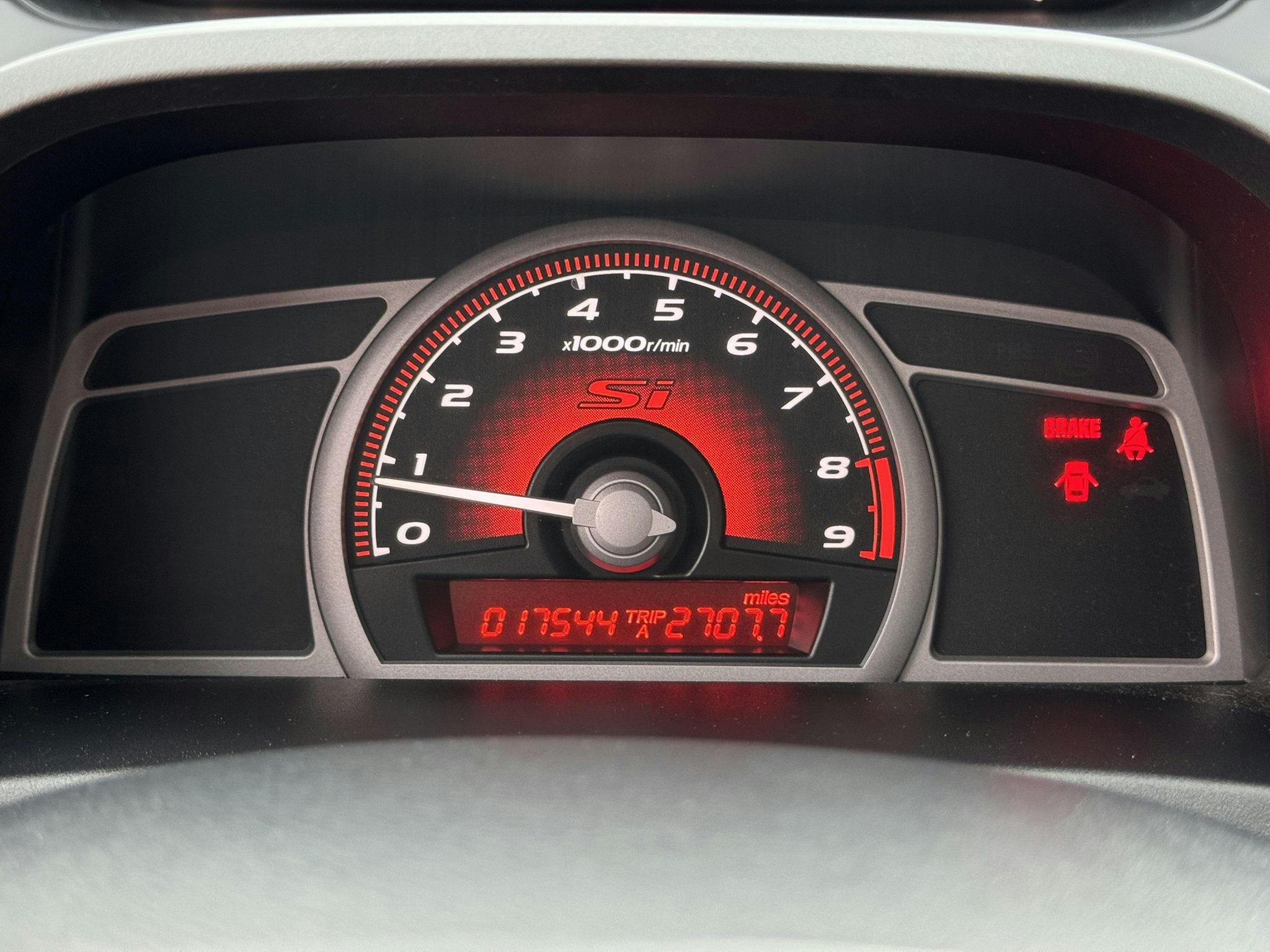 2008 Honda Civic Mugen Si dash gauges