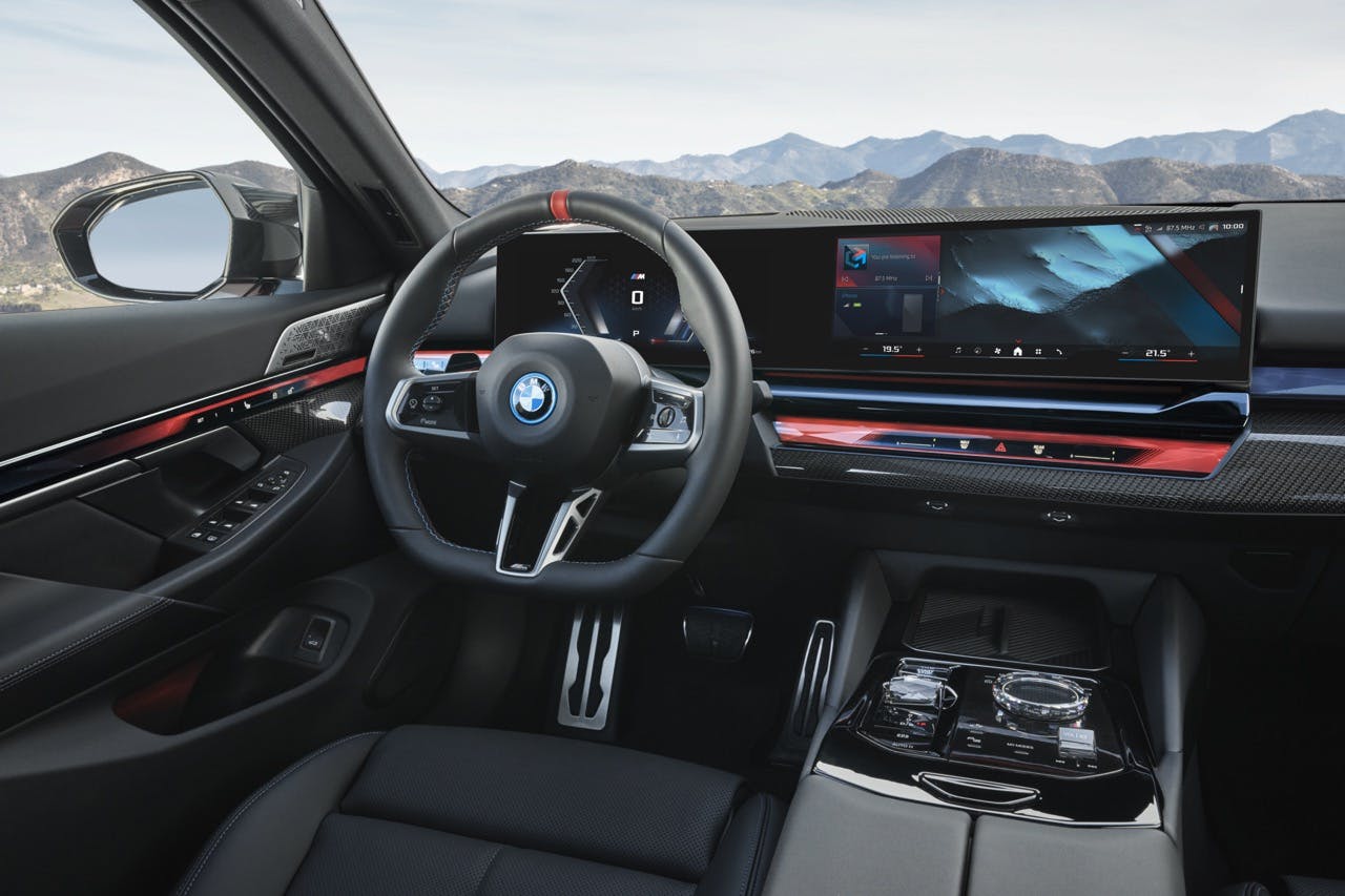 2024 BMW i5 interior front
