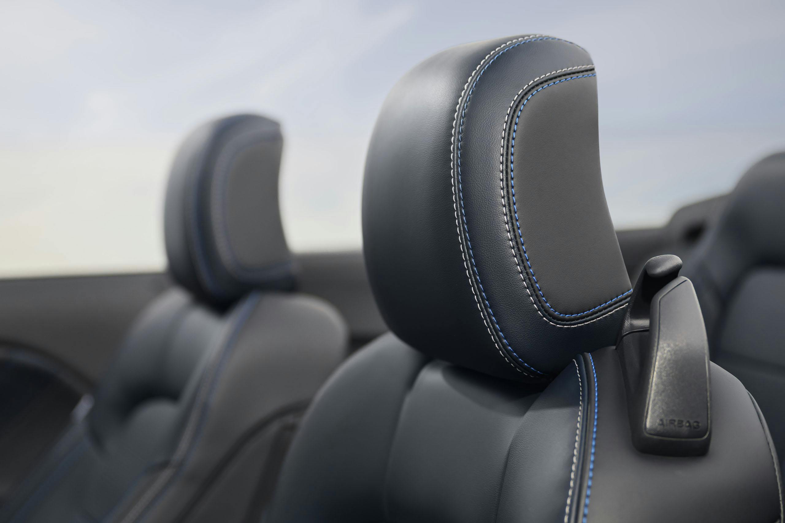 2024 Ford Mustang GT California Special interior headrest detail