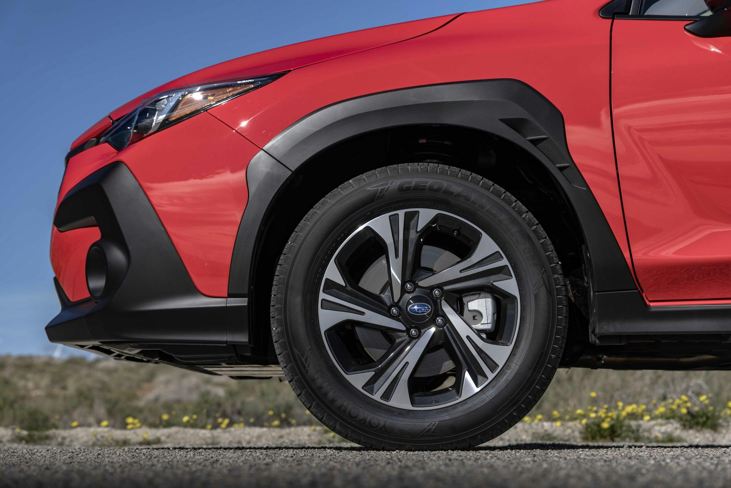 2024 Subaru Crosstrek Premium front quarter low angle side view