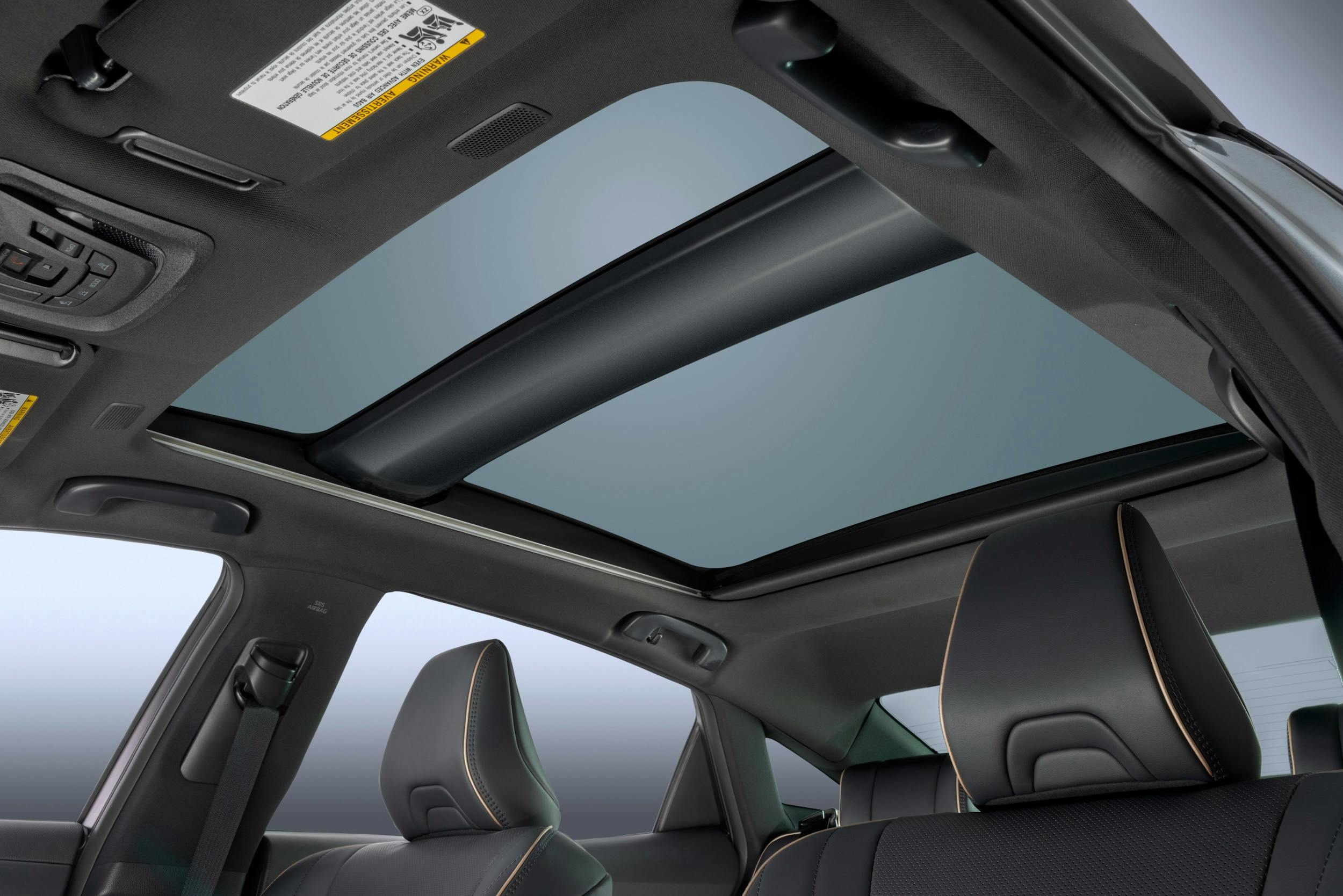 2024 Toyota Crown Platinum interior roof glass
