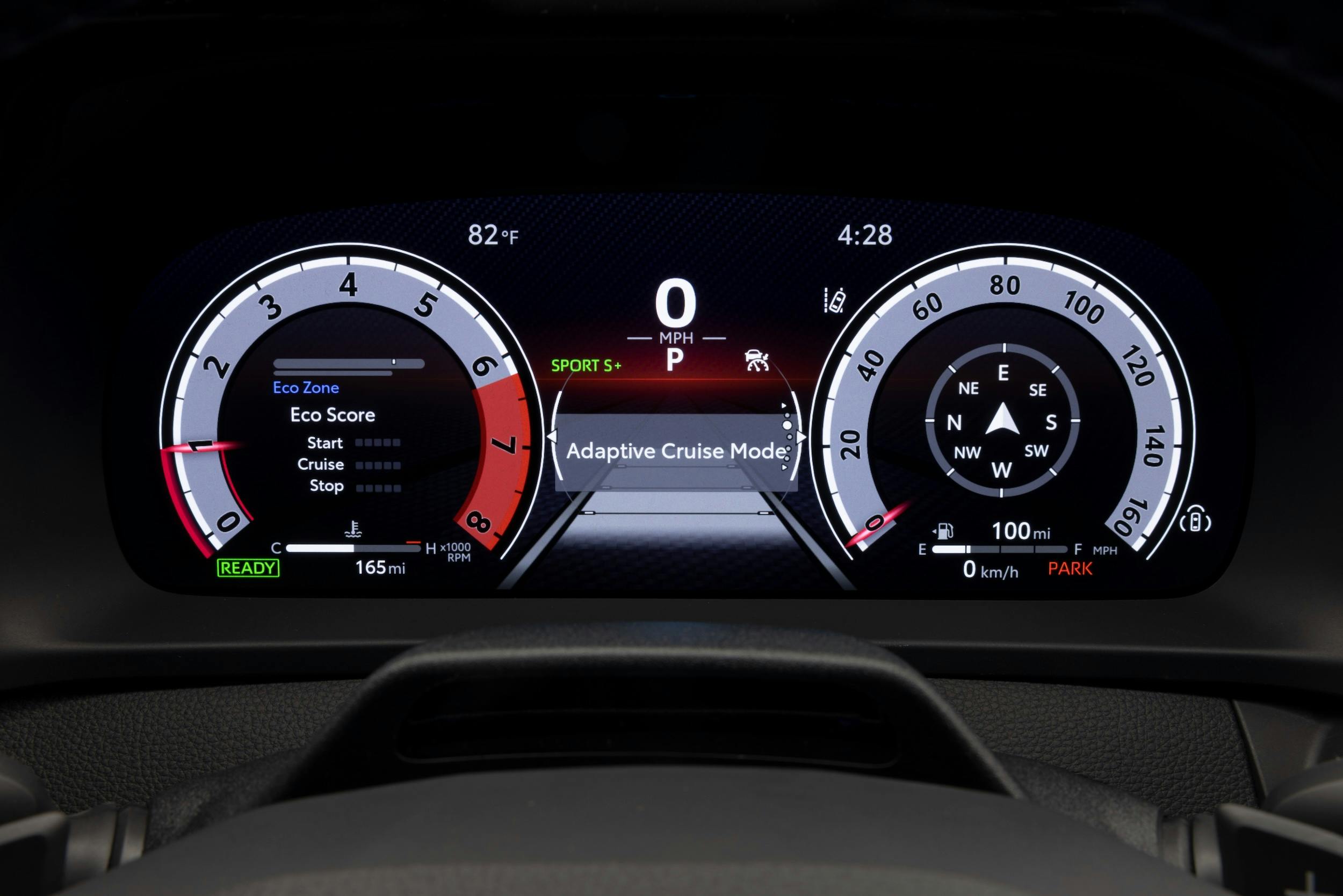 2024 Toyota Crown Platinum interior dash digital gauges