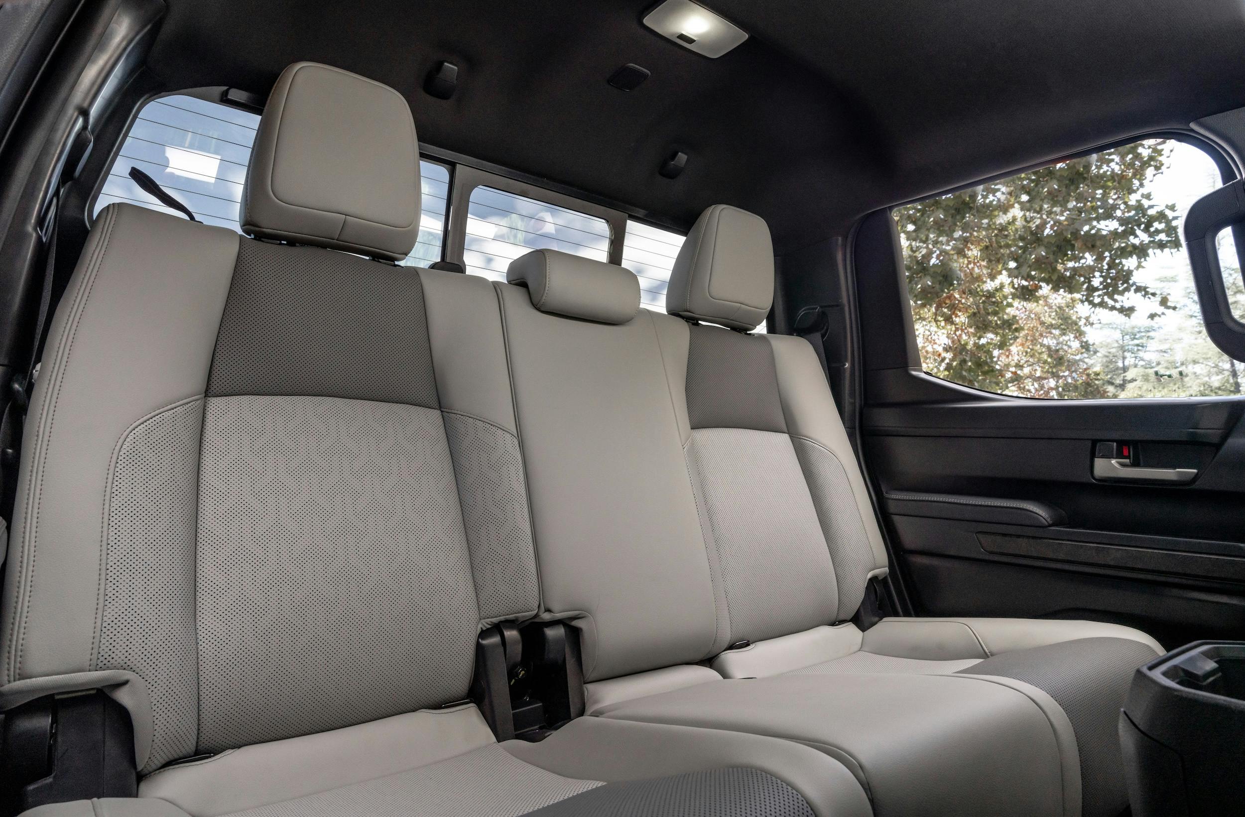 2024 Toyota Tacoma Limited interior rear seat