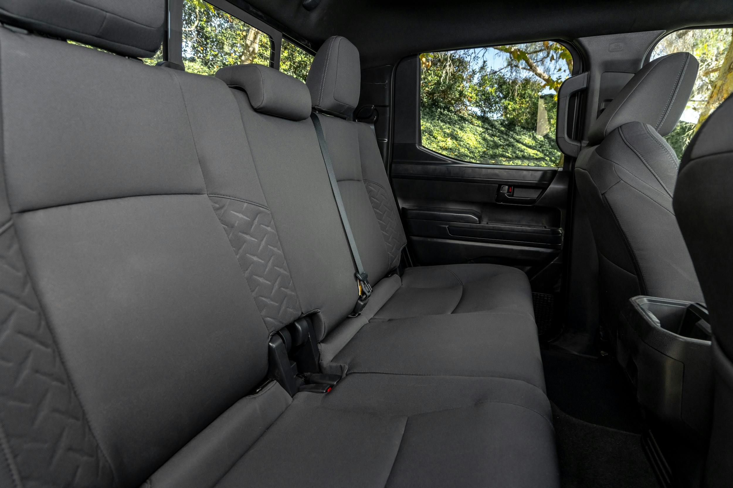 2024 Toyota Tacoma SR5 interior rear seat
