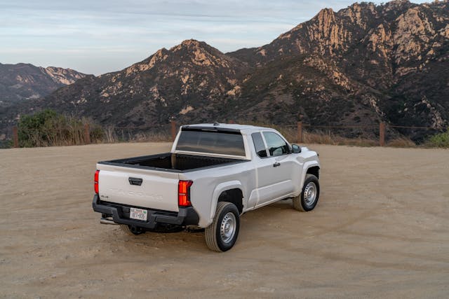 2024 Toyota Tacoma SR rear three quarter