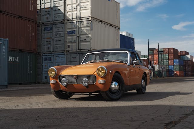 MG Midget front 3/4