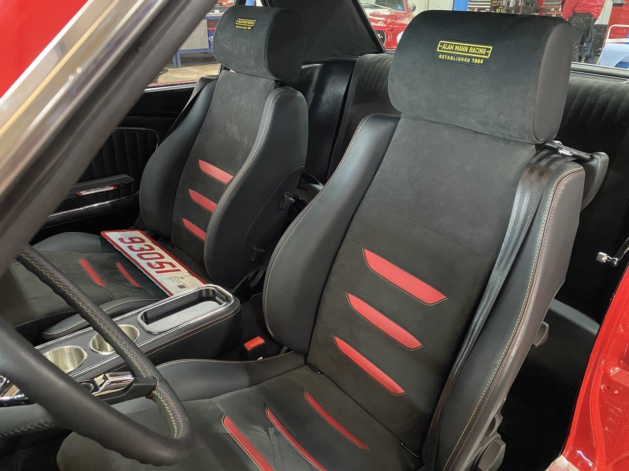Alan Mann Mustang AMR7 interior seat