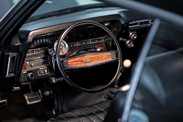 Chevrolet Impala SS interior steering wheel 2024 bull market