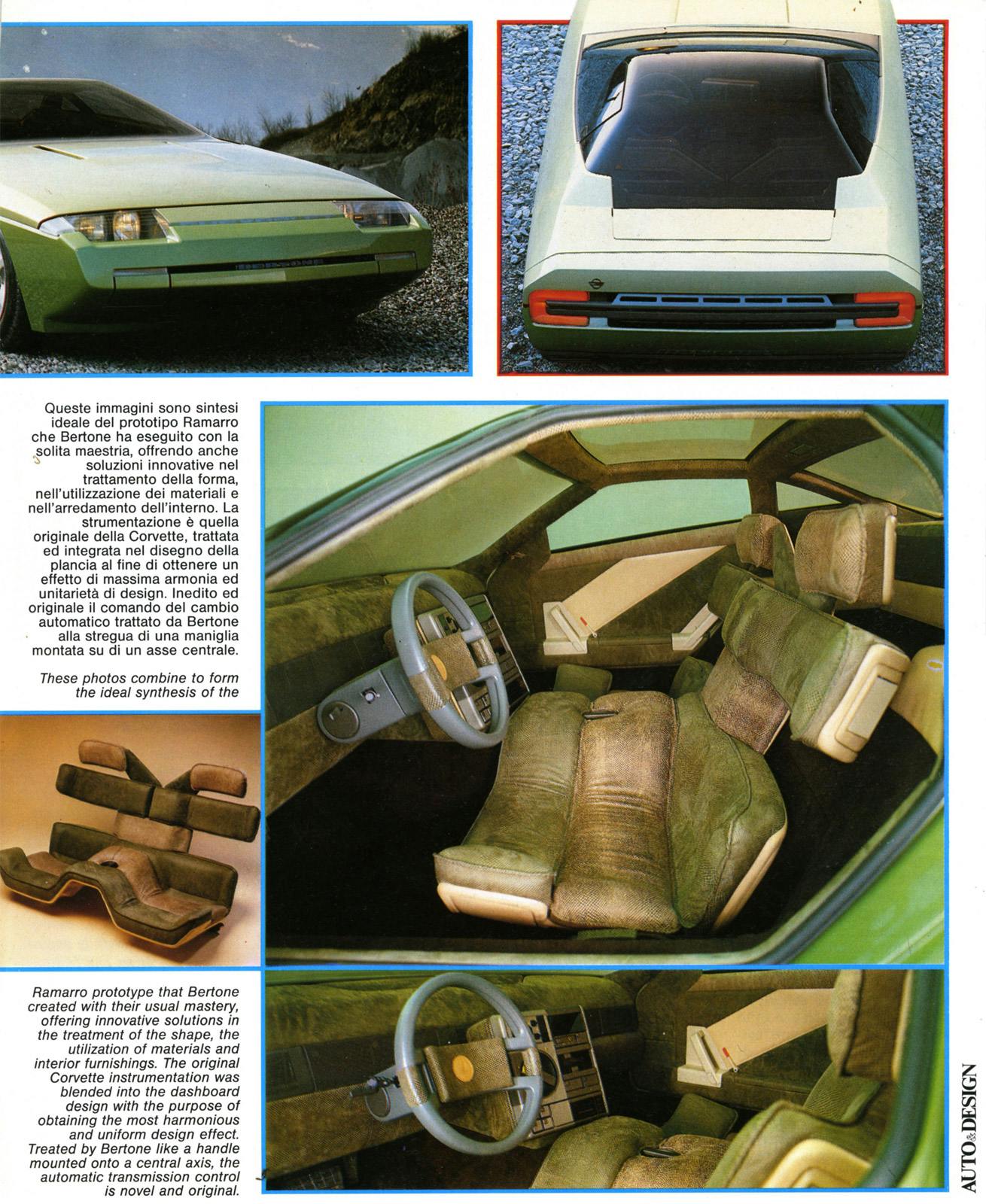 Chevrolet Bertone Ramarro 1984 ad 2