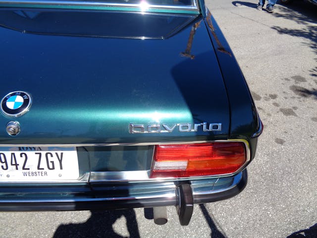 BMW Bavaria rear lettering