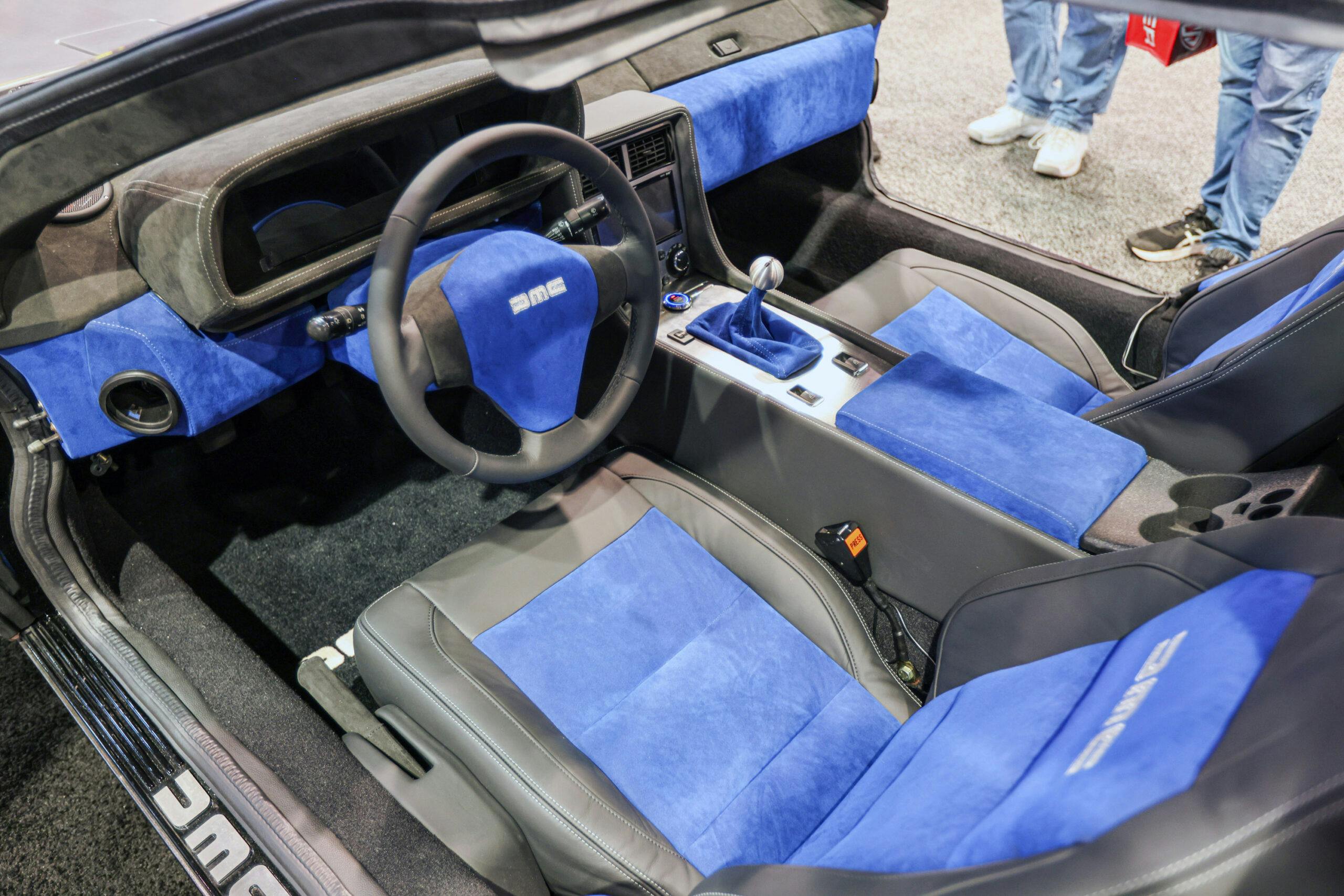 DeLorean Interior SEMA 2023