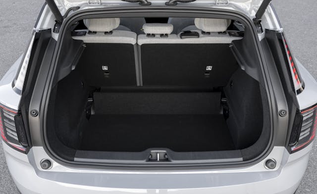 Volvo EX30 interior trunk