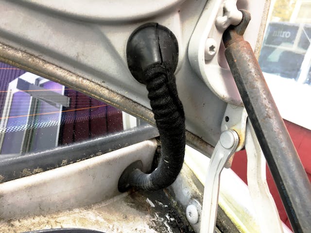 car wiring connections in new conduit