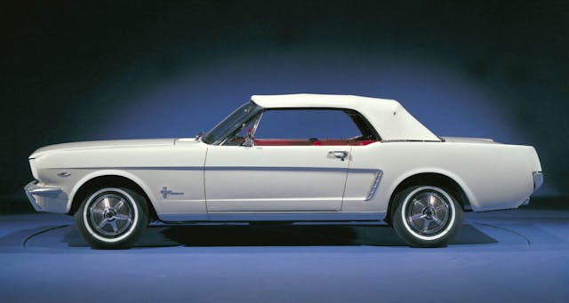 1964 1/2 Ford Mustang coupe side profile