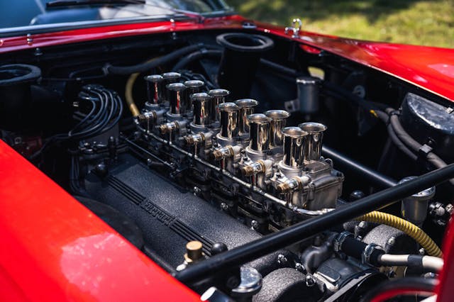 Ferrari 330LM 250 GTO engine