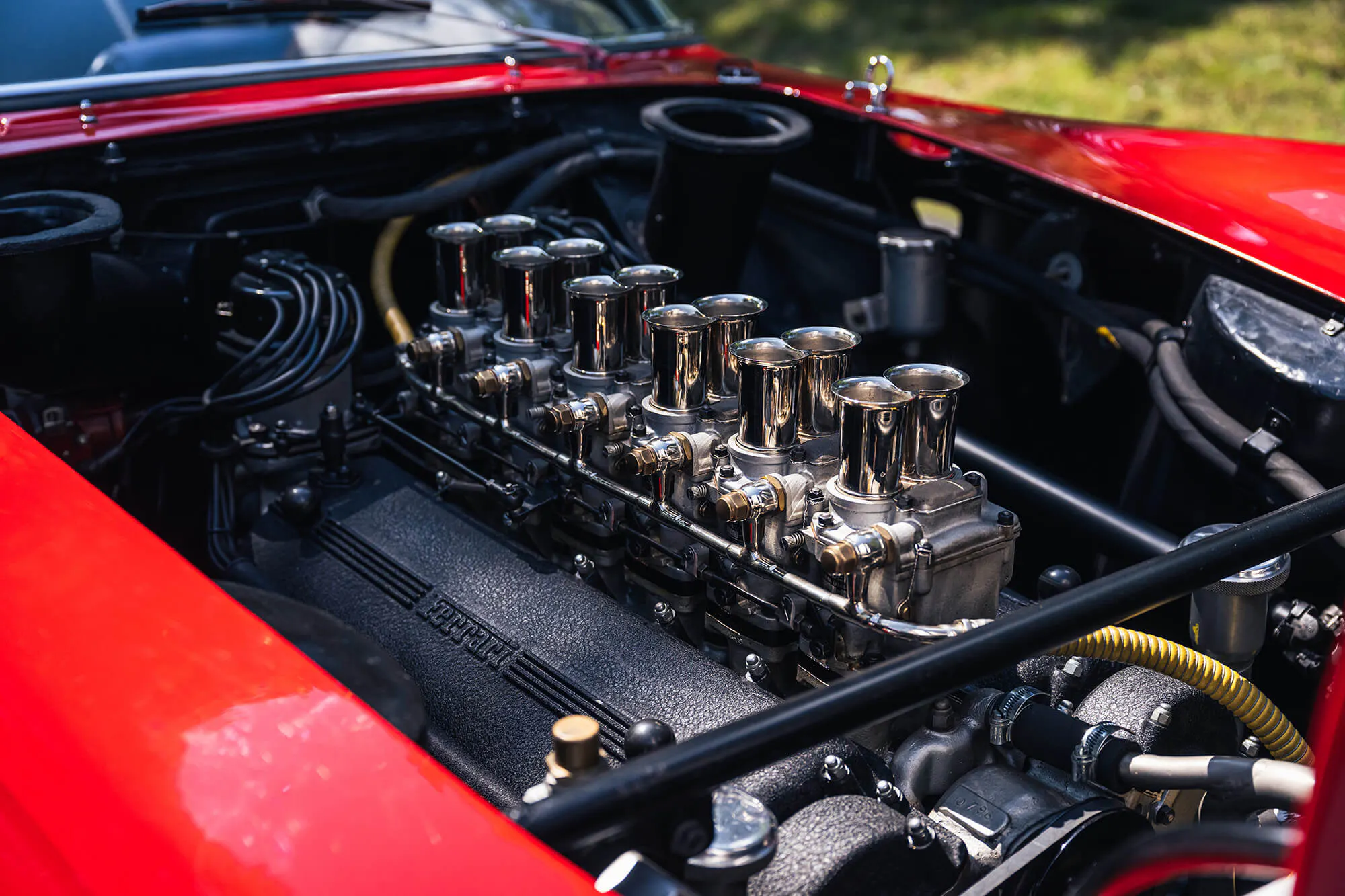 Ferrari 330LM 250 GTO engine