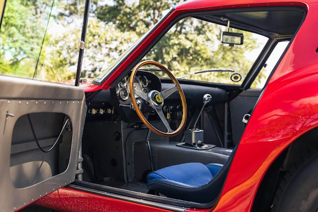 Ferrari 330LM 250 GTO interior