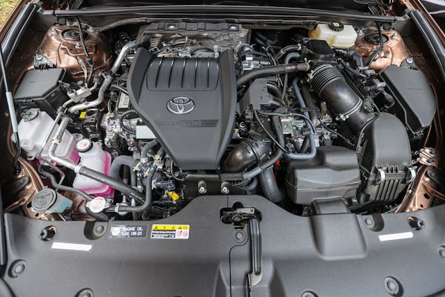 2024 Toyota Crown Platinum engine bay full