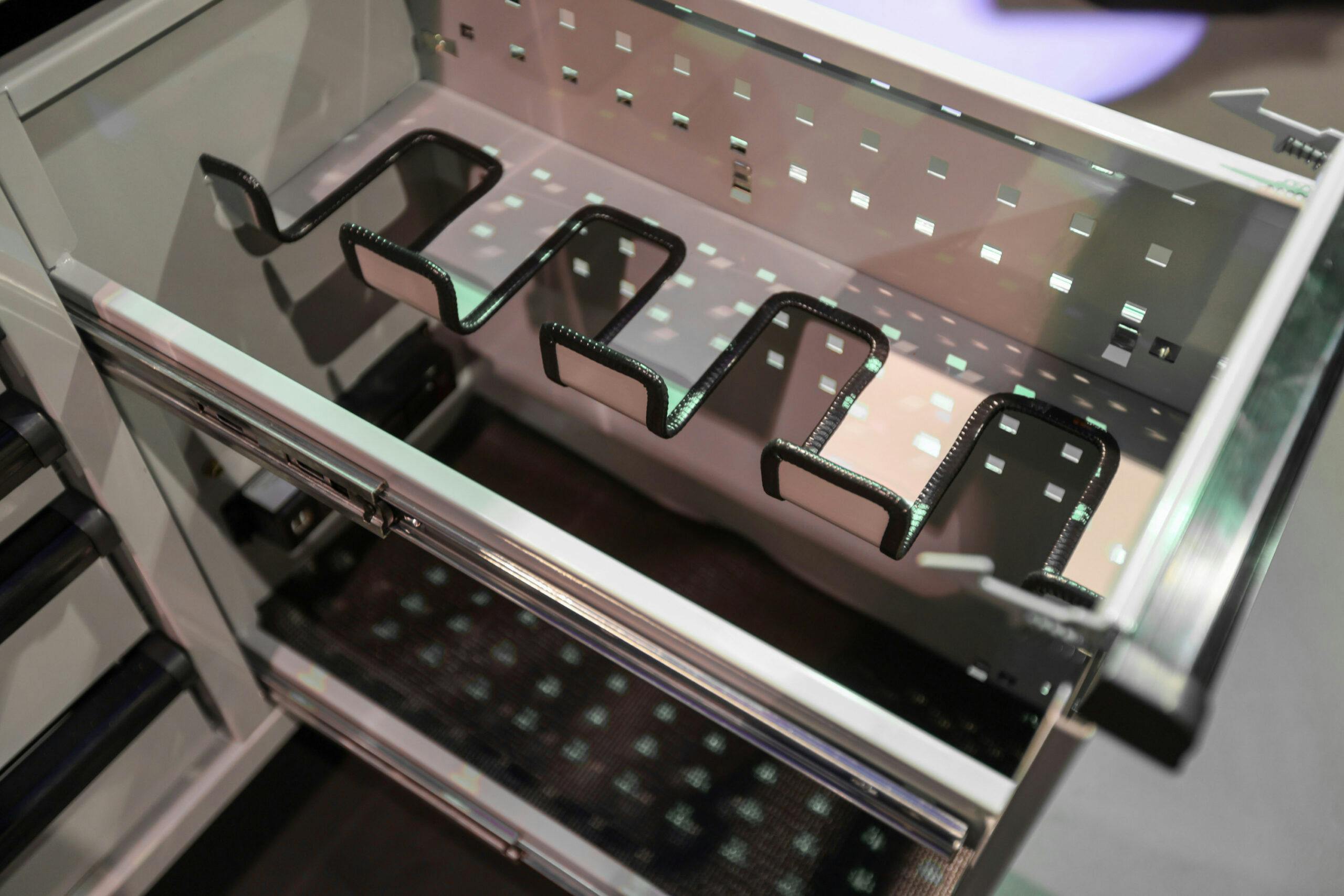 Homak RS Pro tool storage SEMA 2023 tool cart detail