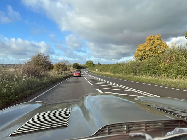 Helm Jaguar E-Type on the road
