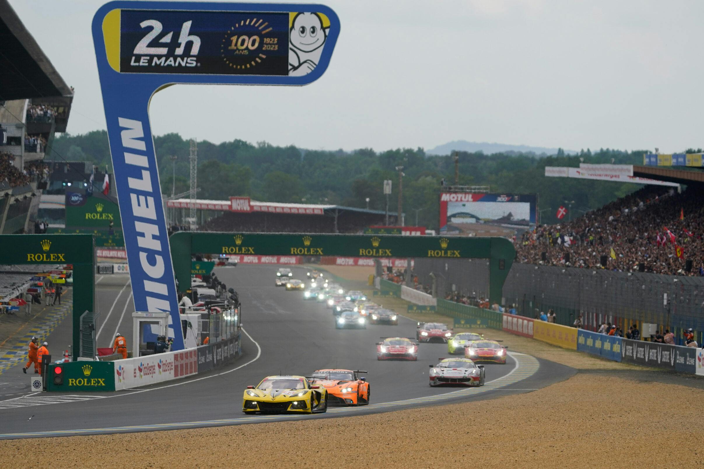 Le Mans 24 Hour Race 2023 Corvette C8.R wide