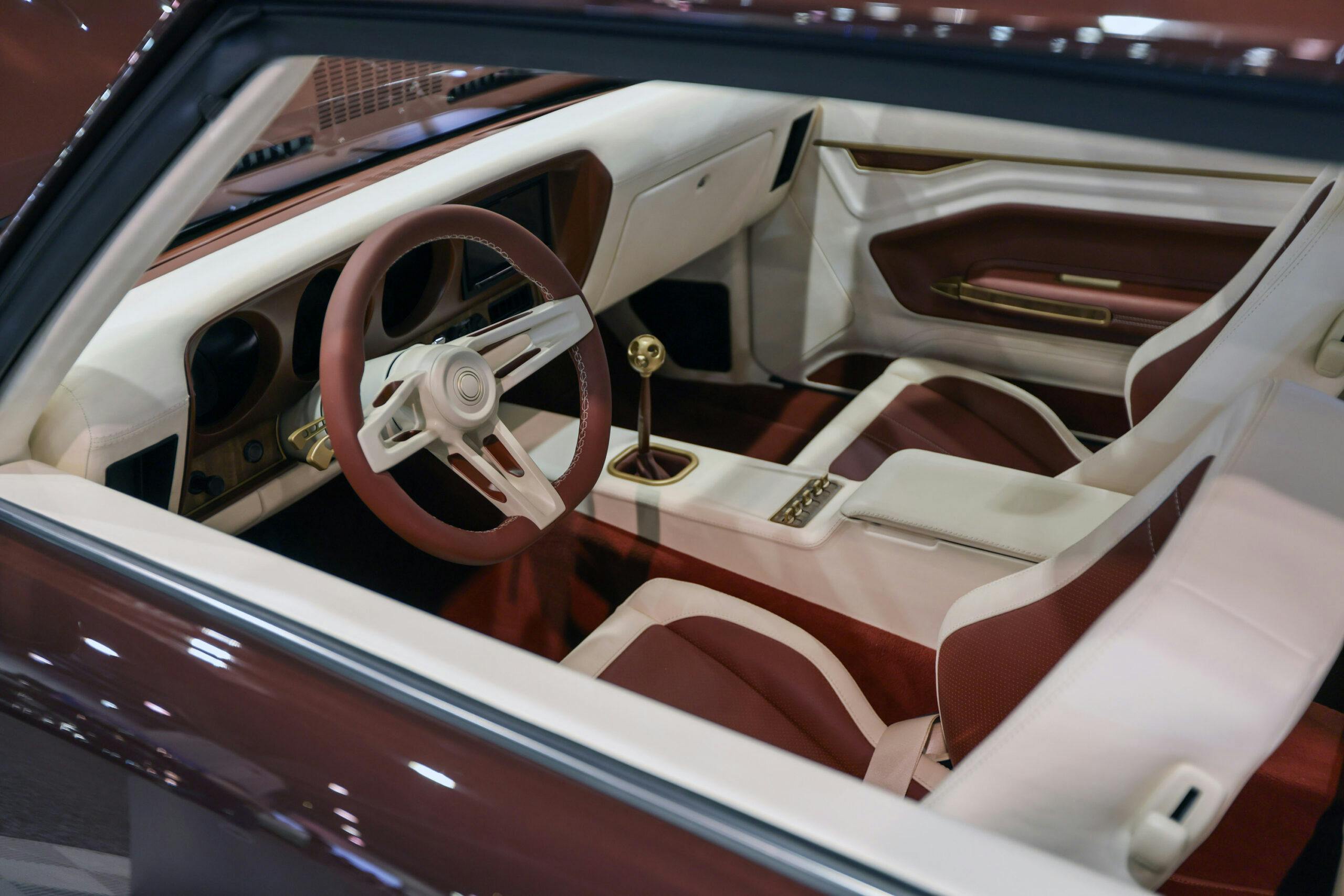 Kevin Hart Droppa GTO interior two tone
