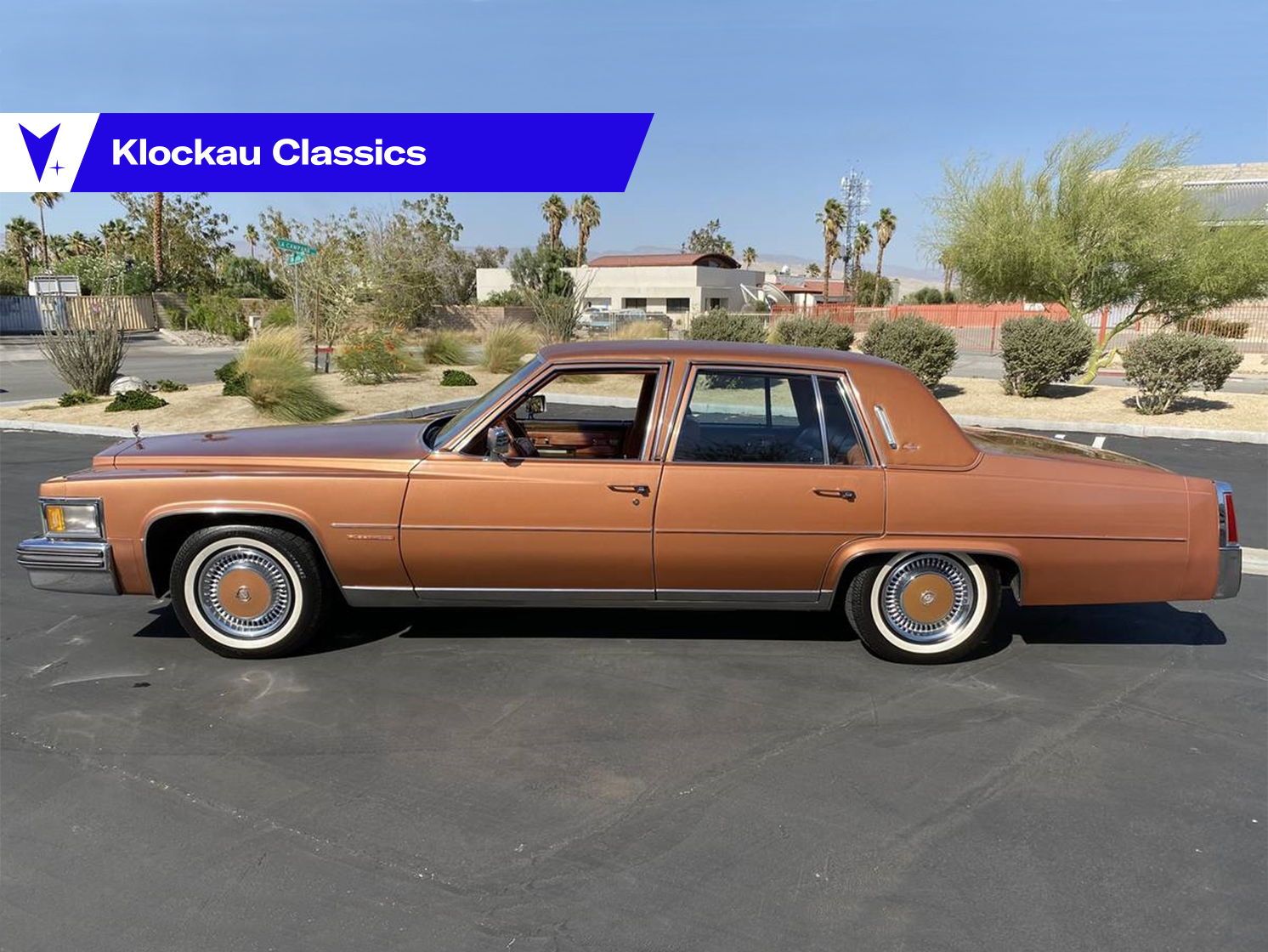 1977 Cadillac Fleetwood Brougham Fantastic in Frost Orange