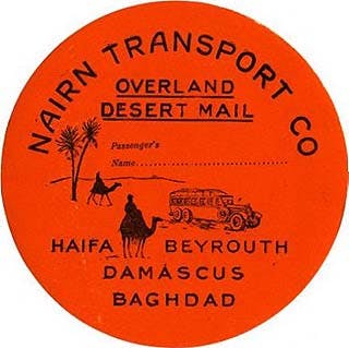 nairn transport co overland desert mail