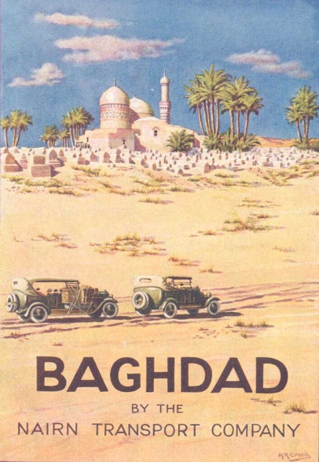 Baghdad by the Nairn Transport Company pamplet