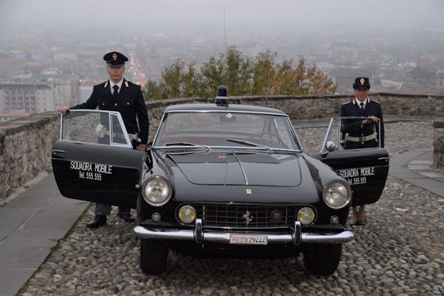 Police Ferrari 250 GTE officers