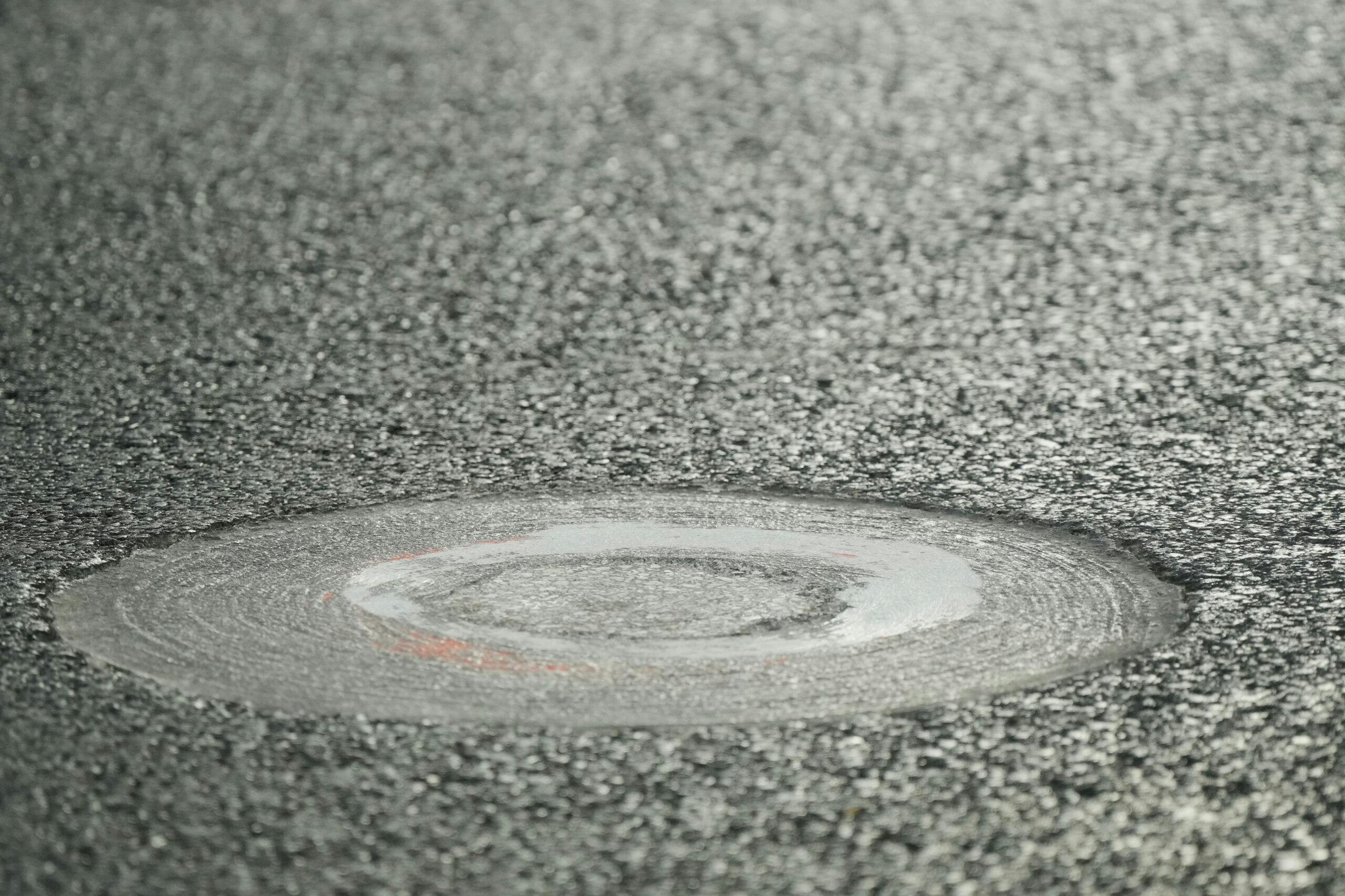 F1 Las Vegas manhole cover repair