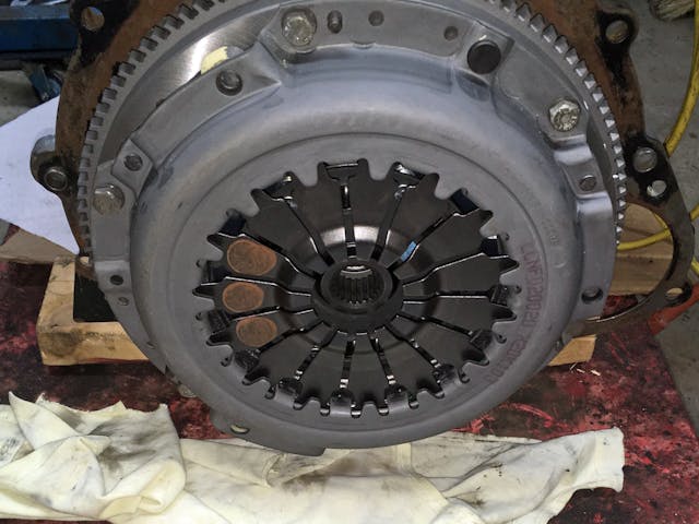 Clutch or hyrdaulics problems clutch internals