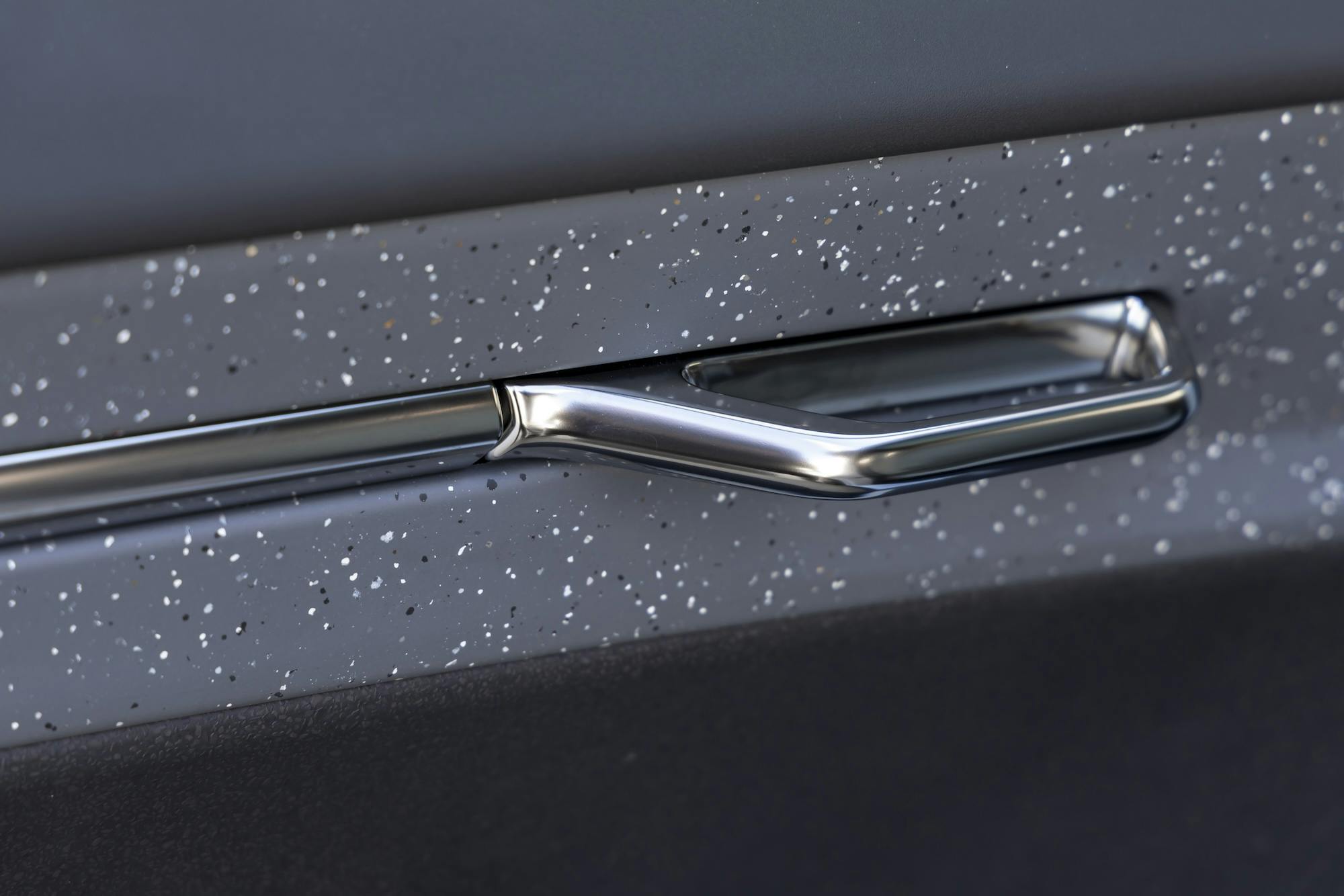 Volvo EX30 door handle detail