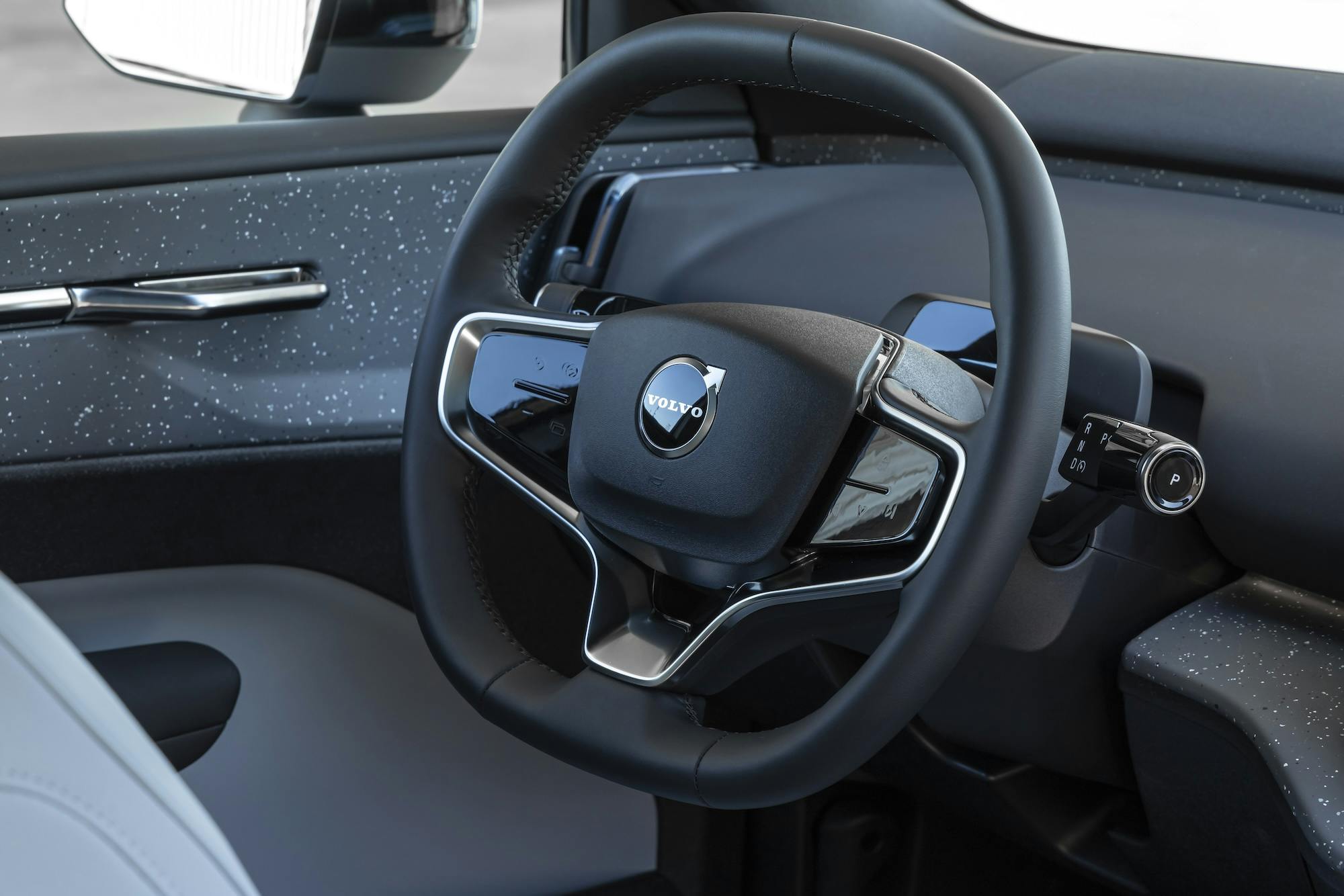Volvo EX30 interior steering wheel