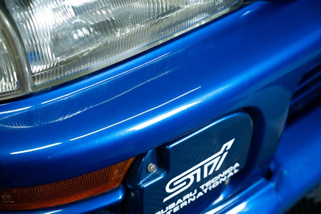 Detailing 1998 Subaru WRX STI Type R paint