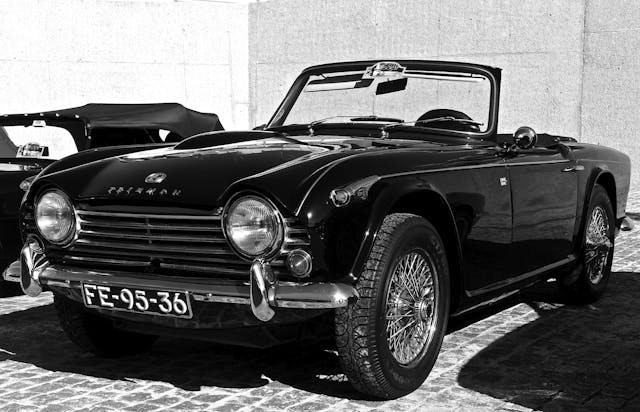 Triumph TR4A Lisbon Portugal