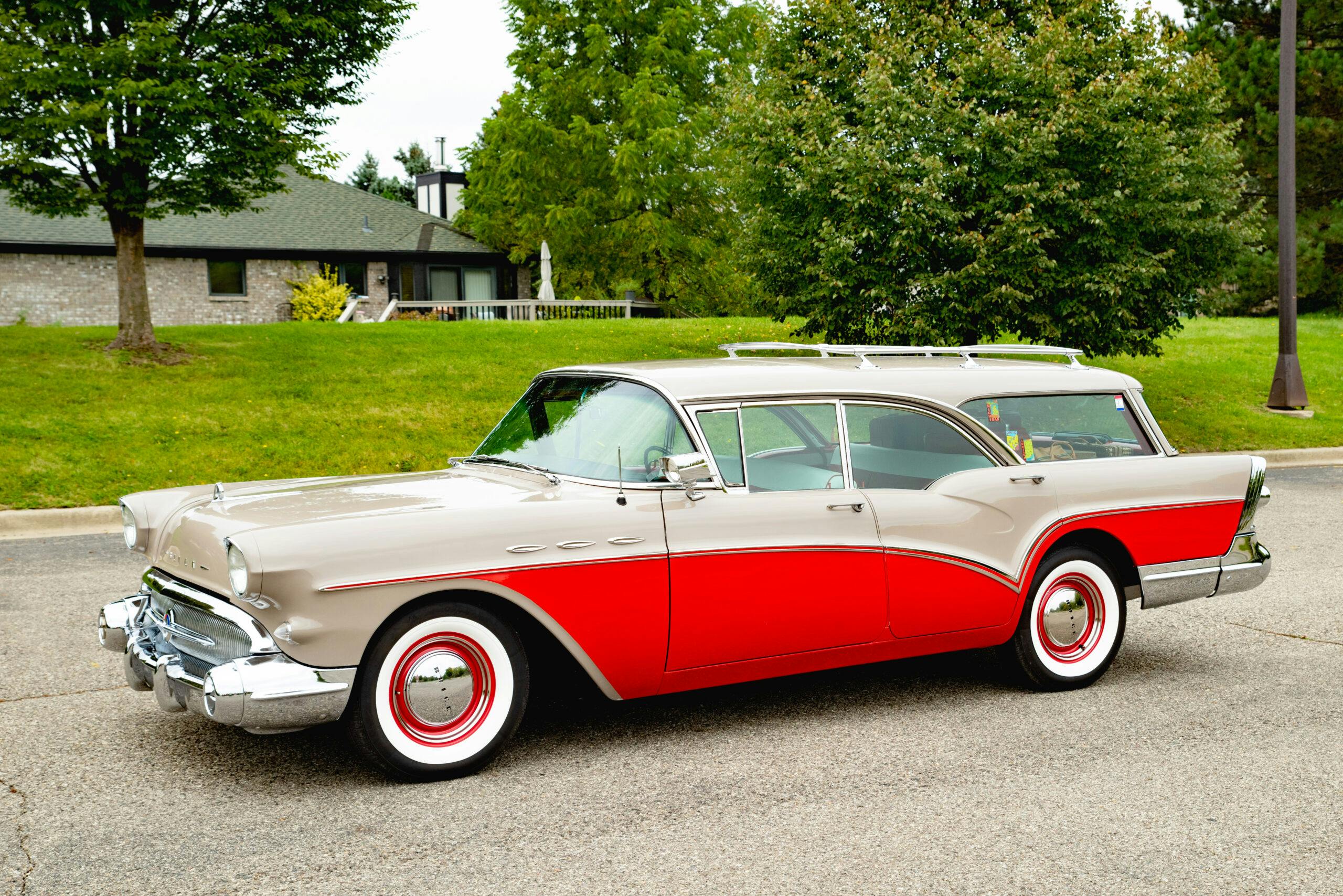 1957 Buick Estate Wagon front three quarter
