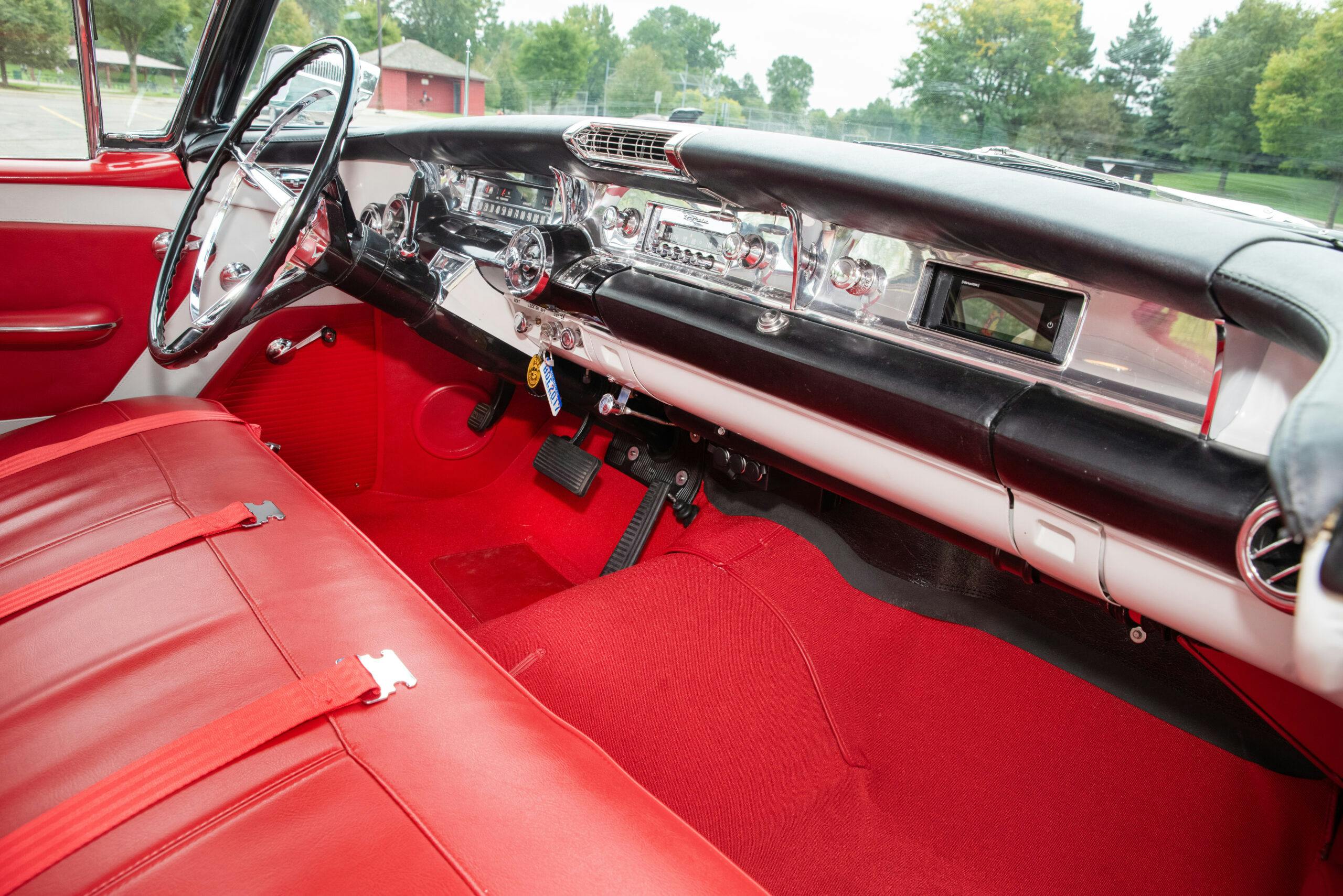 1957 Buick Estate Wagon interior front dash