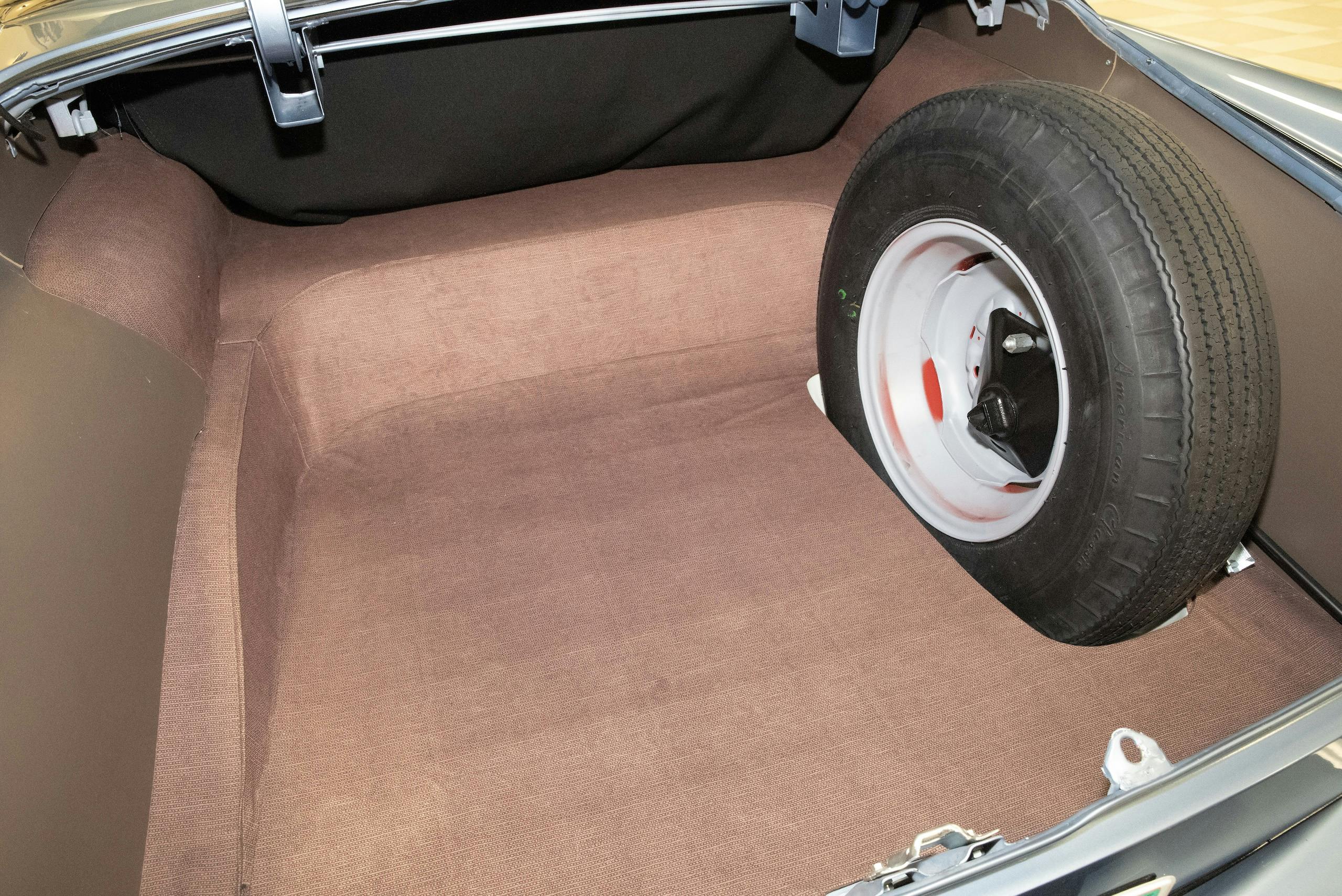 Oldsmobile Fiesta convertible trunk carpet