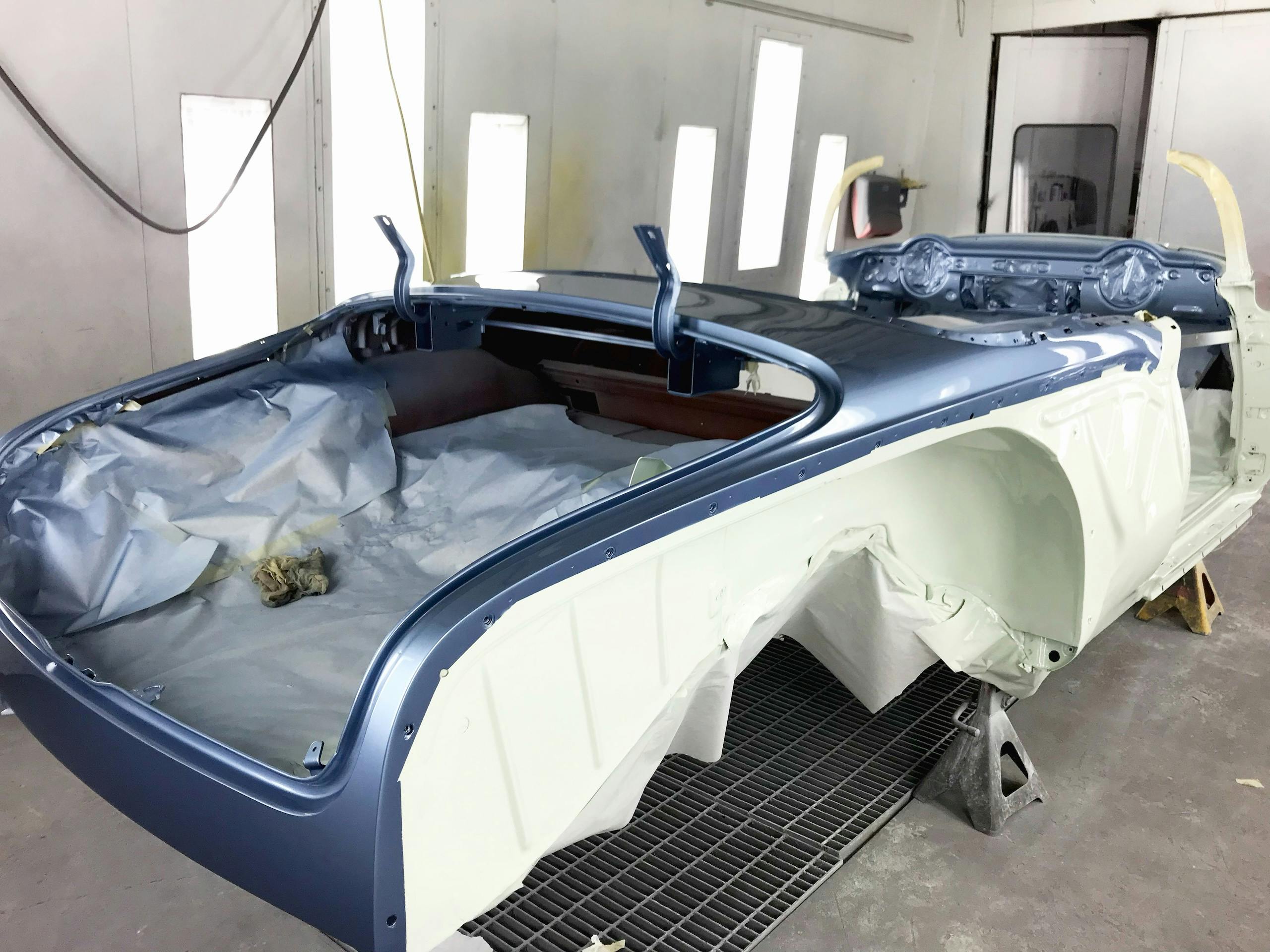 Oldsmobile Fiesta convertible body repaint