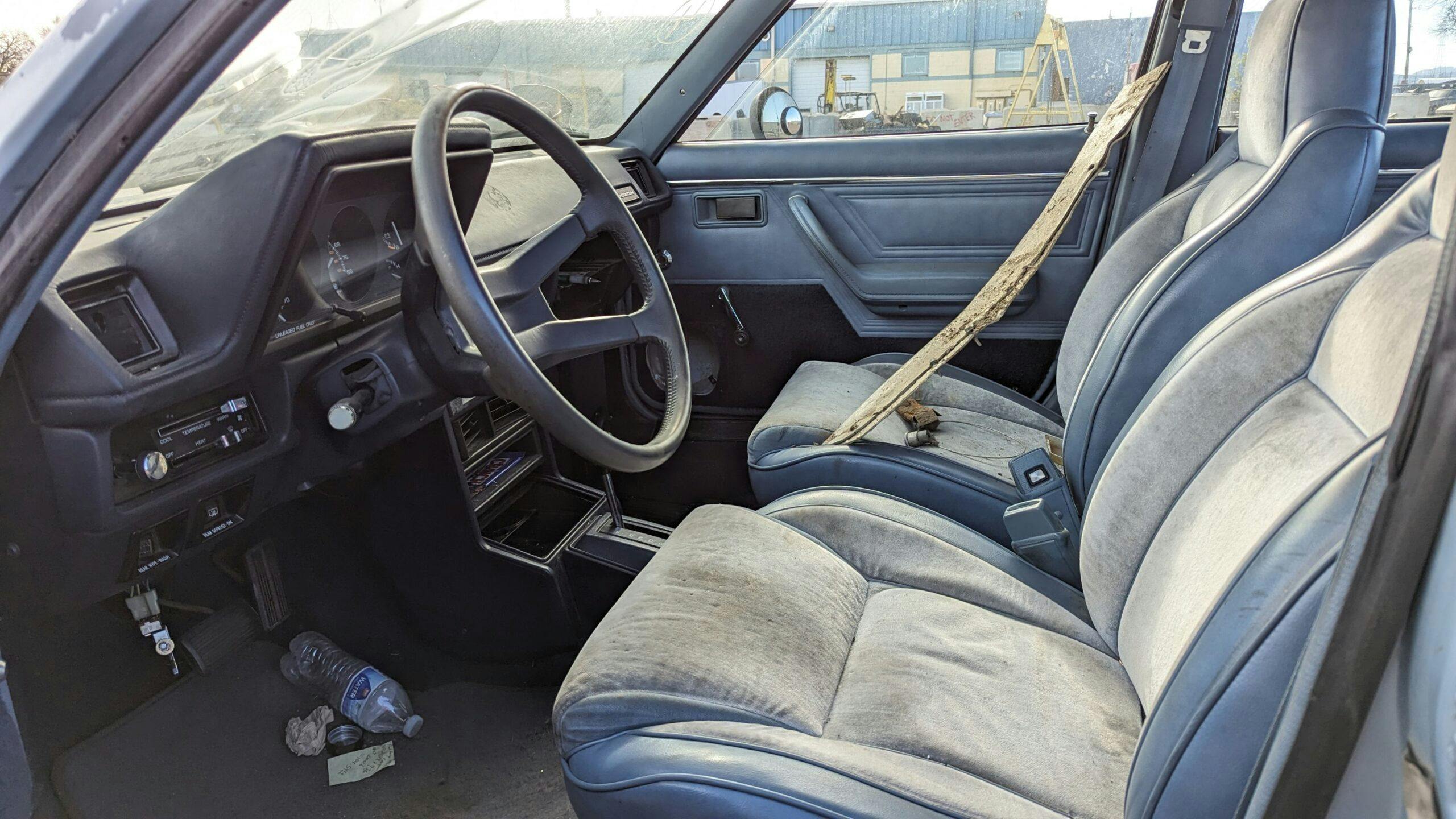 1988 Plymouth Horizon America interior