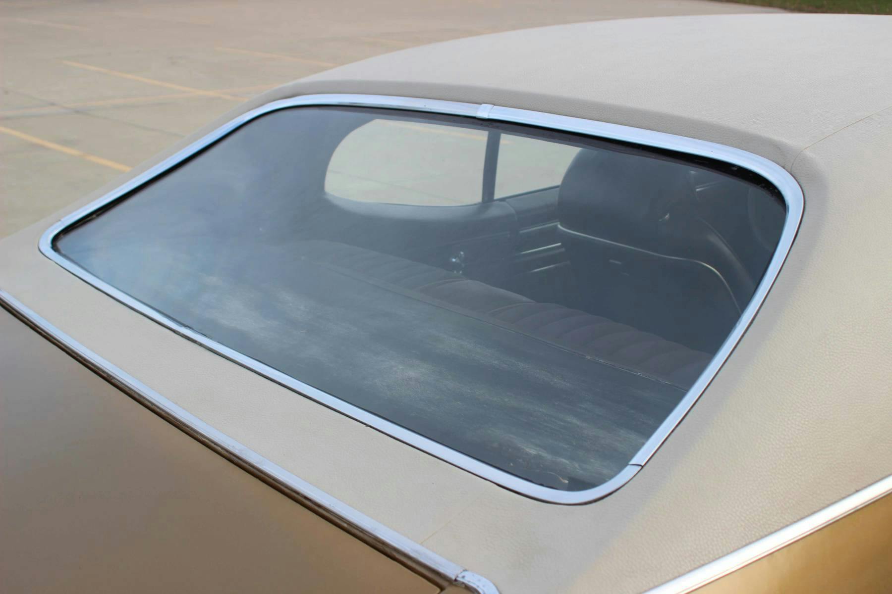 1970 Pontiac GTO Ram Air III rear window