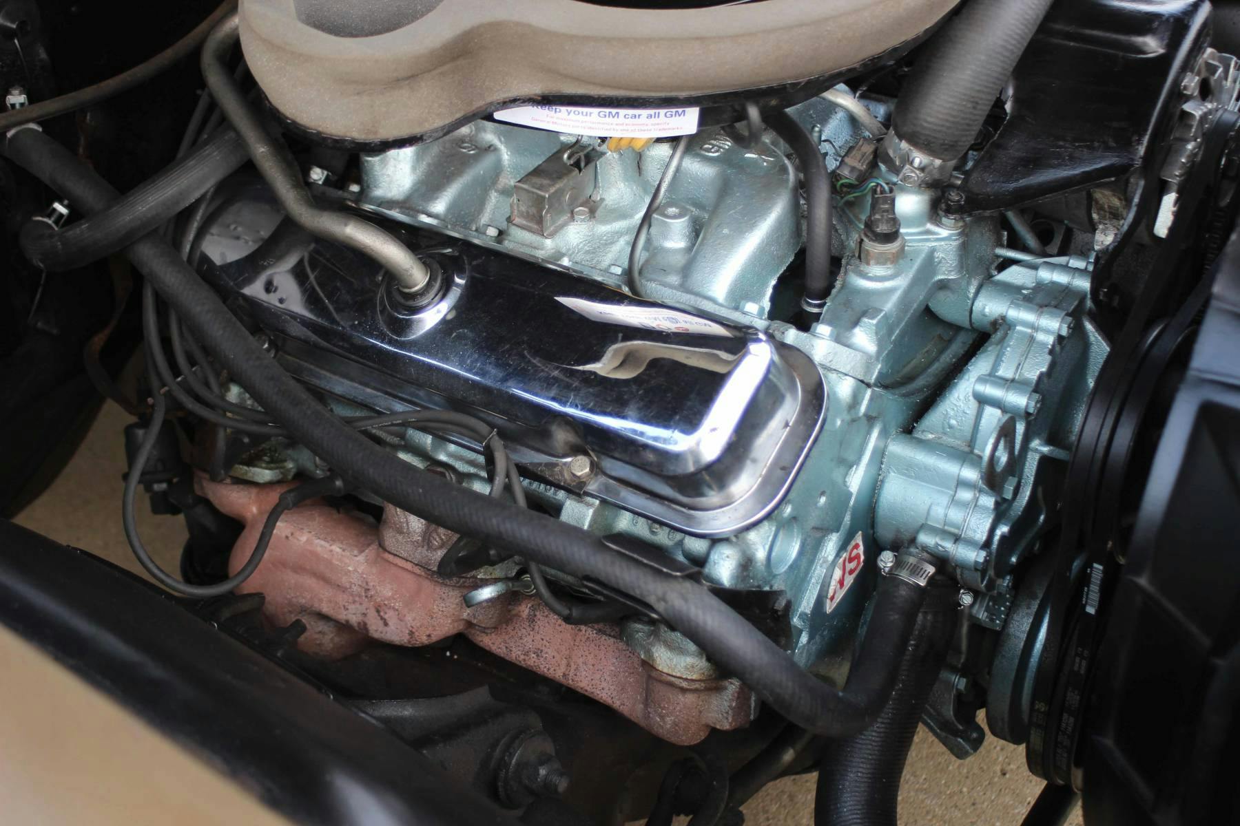 1970 Pontiac GTO Ram Air III engine close