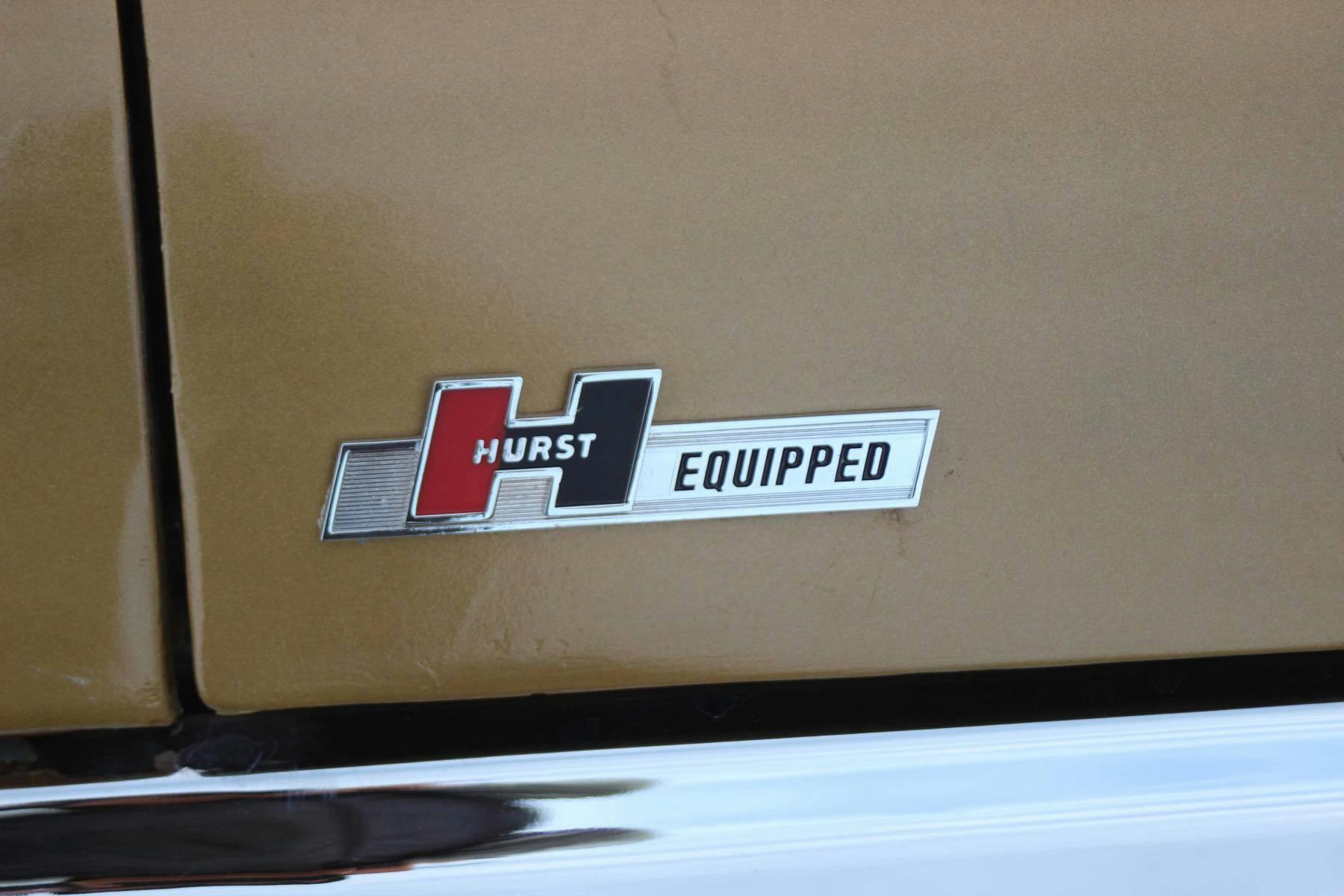 1970 Pontiac GTO Ram Air III hurst badge